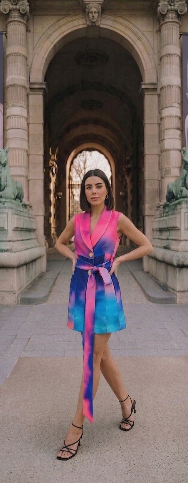 Dark Cloud Waistcoat Dress