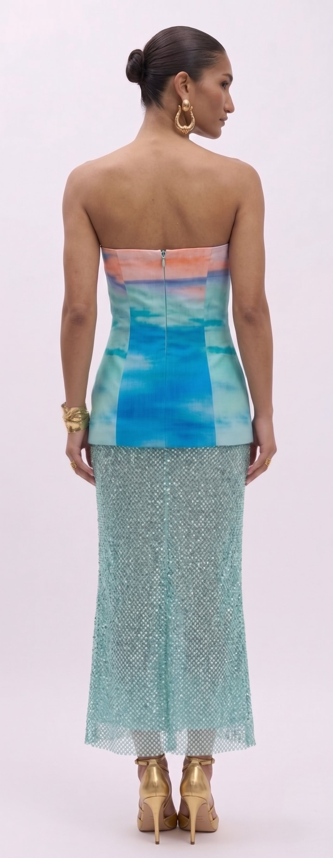Ocean Corset Dress
