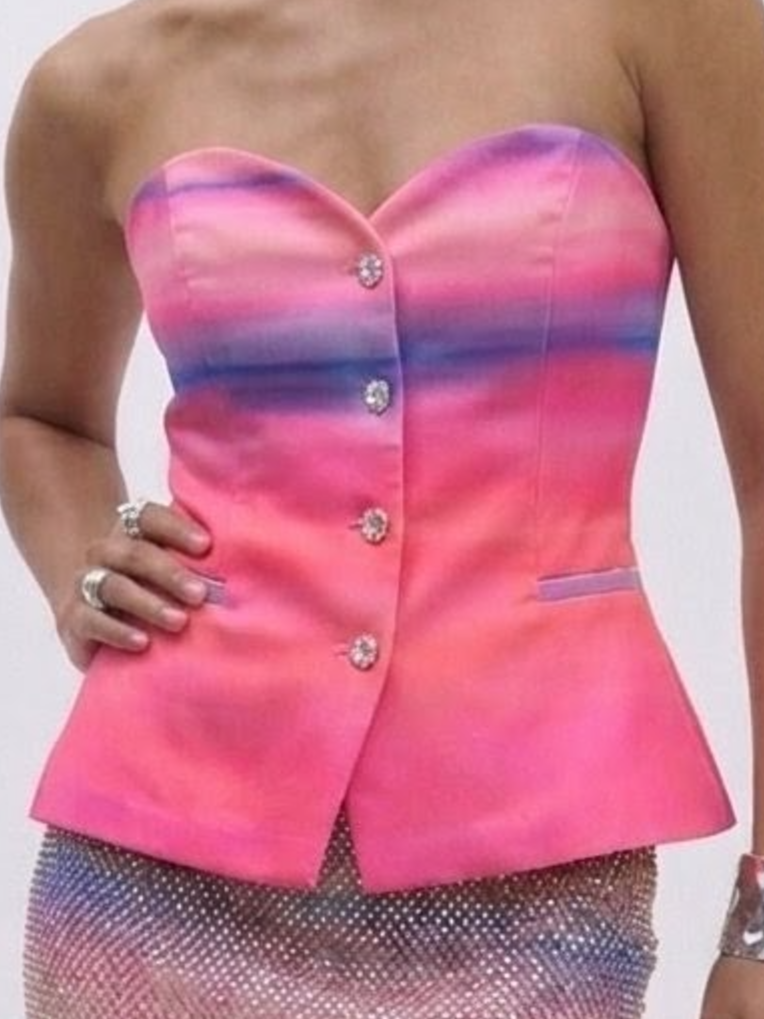 Pink Skies Corset Top